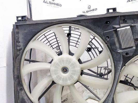14-19 Toyota Highlander Dual Radiator Cooling Fan Motor Assy 16711-0P230 *ReaD* - Alshned Auto Parts
