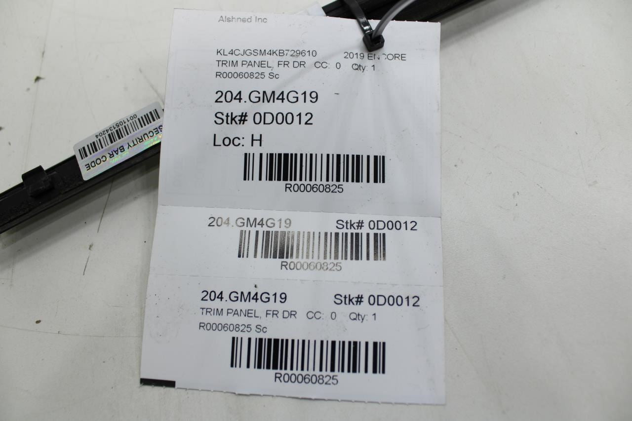 2013-2022 Buick Encore Front Right Door Window Belt Outer Molding 42670503 OEM - Alshned Auto Parts