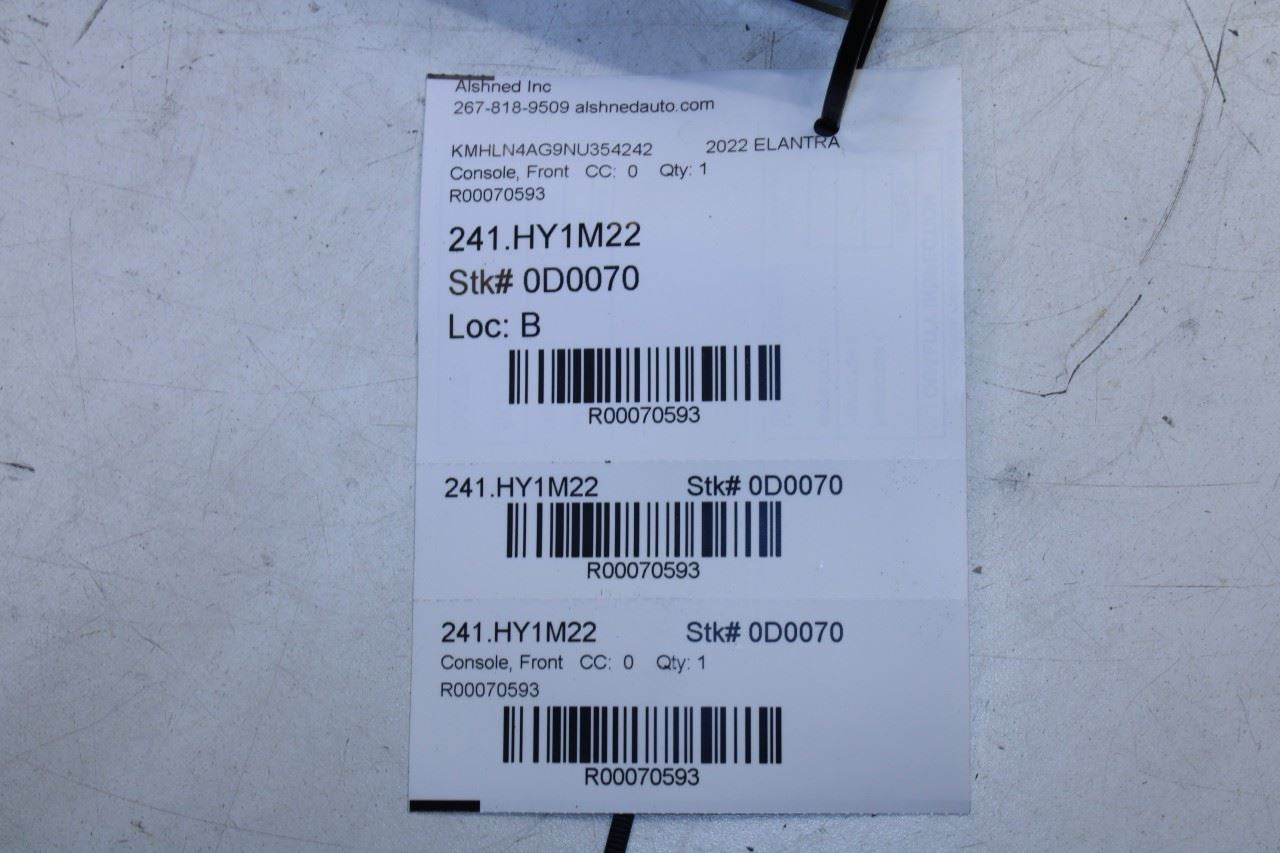 21-23 Hyundai Elantra SEL 2.0L FWD Center Console Multifunction Control Switches - Alshned Auto Parts