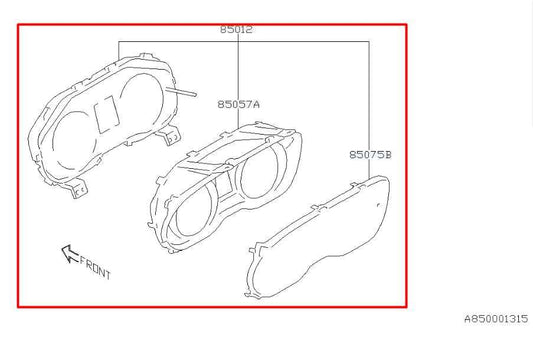 2018-21 Subaru WRX Premium 2.0L Speedometer Gauge Instrument Cluster 59K Mileage - Alshned Auto Parts