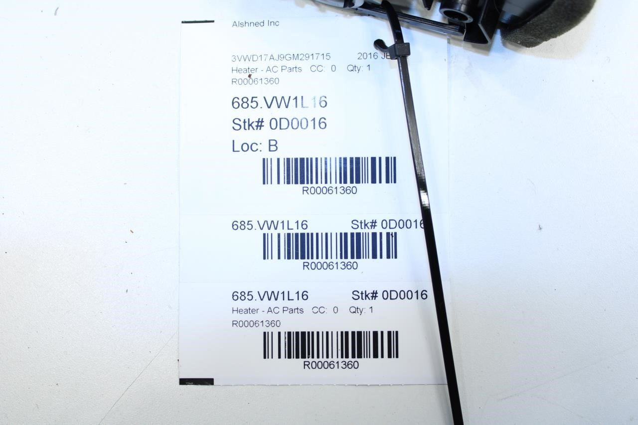 16-18 Volkswagen Jetta Sport Center Dash Air Vent w/ Hazard Switch 5C7-819-728 - Alshned Auto Parts