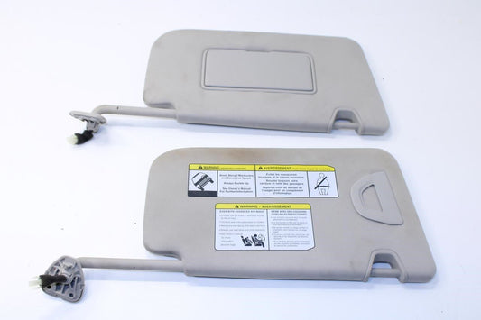 2014-18 Nissan Rogue SV Front RH and LH Sun Visor w/ Mirror Pair 96400-4BA1D OEM - Alshned Auto Parts