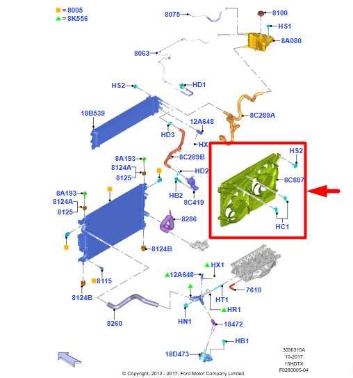 14-16 Ford Fusion SE 1.5L Dual Radiator Cooling Fan Motor Assy DG9Z-8C607-C OEM - Alshned Auto Parts