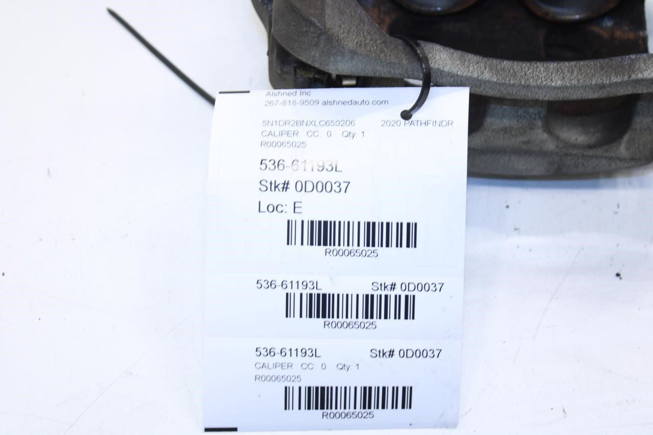 13-20 Nissan Pathfinder SV Front Left Driver Side Brake Disc Caliper 41011-3JA0C - Alshned Auto Parts