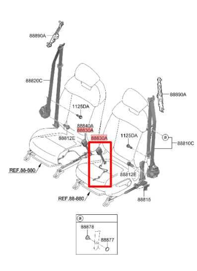 2022-2025 Hyundai Tucson SEL 2.5L AWD Front Driver Left Side Seat Belt Buckle - Alshned Auto Parts