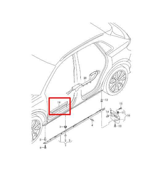 2019-24 Audi Q3 S Line Front RH Door Sill Scuff Plate Trim Panel 83A-947-418 OEM - Alshned Auto Parts