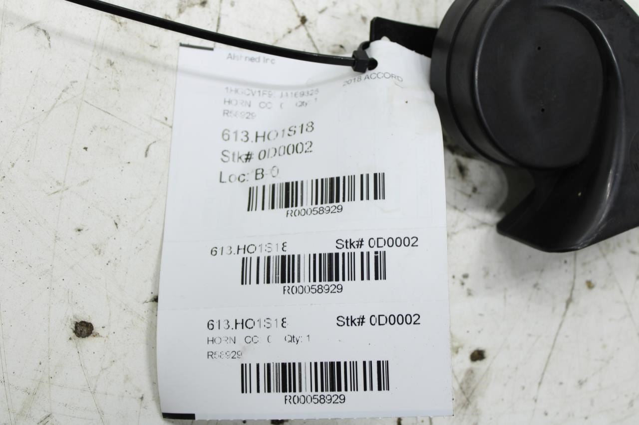2018-2022 Honda Accord Low Note Horn 38100-TVA-D01 OEM - Alshned Auto Parts