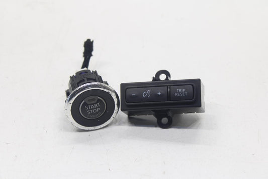 17-22 Infiniti Q60 Engine Start Stop Ignition Switch Button w/ Trip Reset Switch - Alshned Auto Parts