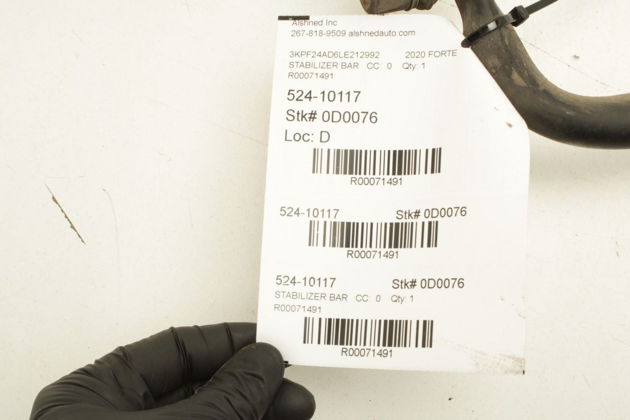 19-21 Kia Forte LXS 2.0L FWD Front Stabilizer Sway Anti-Roll Bar 54810-F2000 OEM - Alshned Auto Parts