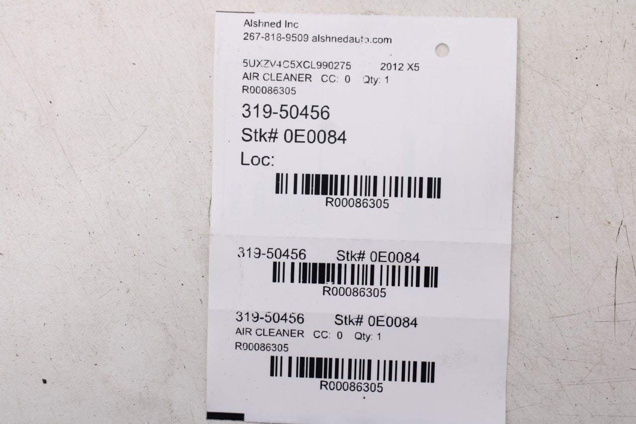 2011-13 BMW X5 xDrive35i 3.0L Air Intake Cleaner Duct Tube Hose 13-71-7-583-71413