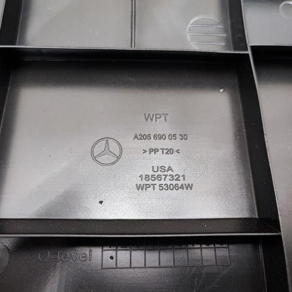 15-21 Mercedes-Benz C300 4Matic Rear Trunk Boot End Floor Partition Liner Cover - Alshned Auto Parts
