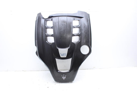 14-16 Maserati Ghibli 3.0L V6 Engine Cover Shield Guard Trim Panel 670007696 OEM - Alshned Auto Parts