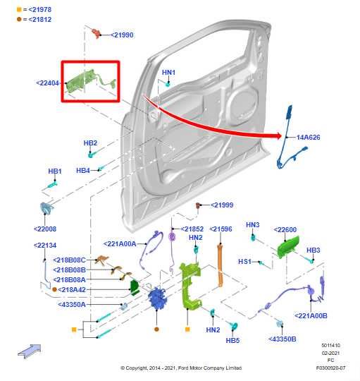 15-20 Ford F150 Platinum Front LH Side Door Exterior Handle FL34-1626601-APW OEM - Alshned Auto Parts
