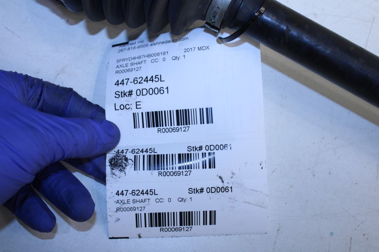 2016-20 Acura MDX Advance AWD Front Left CV Axle Drive Half Shaft 44306-TZ5-A31 - Alshned Auto Parts