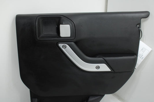 2011-2017 Jeep Wrangler Sahara Rear Right Passenger Door Trim Panel 1QJ38DX9AF - Alshned Auto Parts
