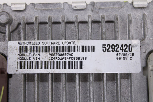2015 Dodge Durango SXT 3.6L Engine Computer Control Module ECU ECM 5150987AB OEM - Alshned Auto Parts