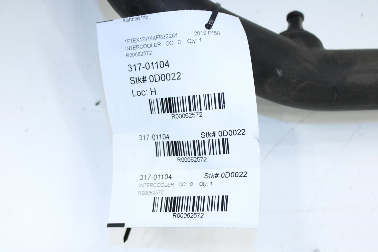 2018-20 Ford F150 XL 2.7L Turbocharger Intercooler Lower Air Hose JL-34-6C646-CA - Alshned Auto Parts