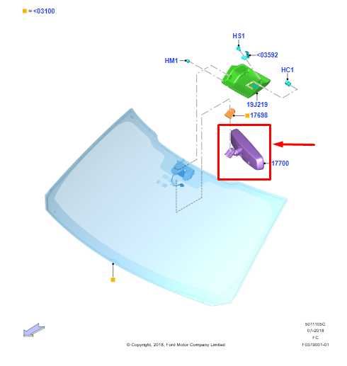 2004-2020 Ford F150 XL Interior Inside Rear View Mirror 6U5Z-17700-A OEM - Alshned Auto Parts