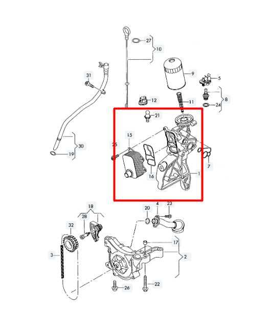 2009-16 Audi A4 Premium 2.0L AWD Engine Bracket w/ Oil Cooler 06J-117-021-J OEM - Alshned Auto Parts