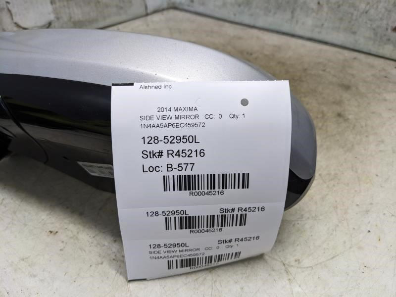 2009-2014 Nissan Maxima Left Driver Side Rearview Mirror Power 96302-9N80A OEM - Alshned Auto Parts
