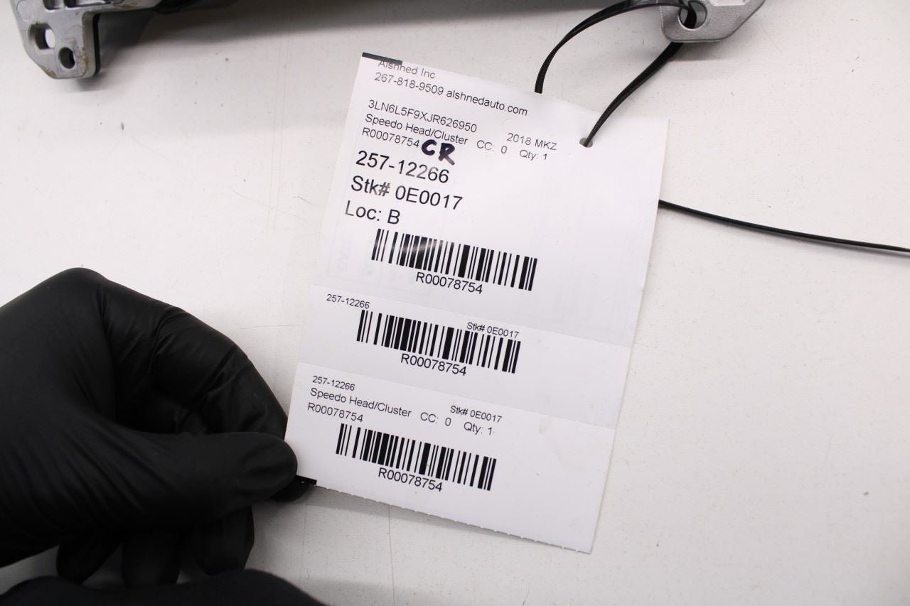 18-20 Lincoln MKZ Reserve 2.0L Speed Gauge Instrument Cluster 32K Mileage *ReaD* - Alshned Auto Parts