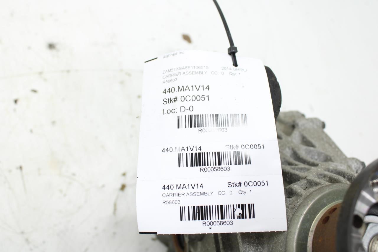 2014-2017 Maserati Ghibli 3.0L RWD Rear Axle Differential Carrier 111K 670009608 - Alshned Auto Parts