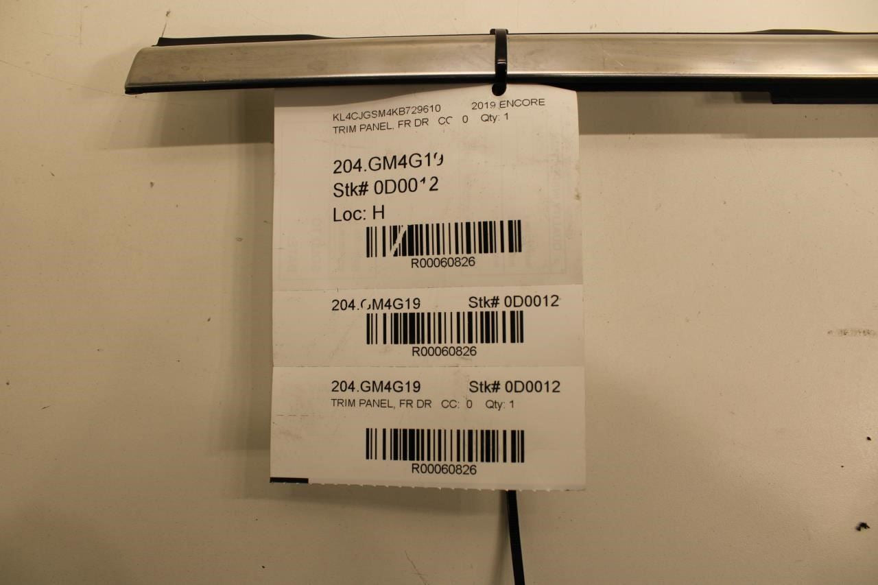 2013-2022 Buick Encore Front Left Driver Door Window Belt Outer Molding 42670502 - Alshned Auto Parts