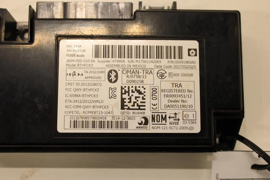 2011-2018 Jeep Wrangler Sahara Telematics Communication Control Module 5091960AD - Alshned Auto Parts