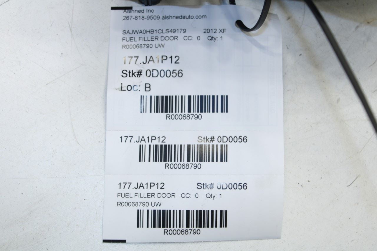 2010-2015 Jaguar XF Portfolio 5.0L Fuel Tank Filler Housing Door Lid Cover - Alshned Auto Parts