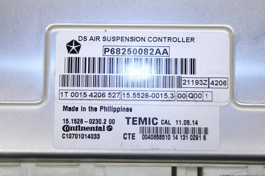 2013-2018 RAM 1500 Crew Cab Laramie Air Suspension Control Module 68250082AA OEM - Alshned Auto Parts