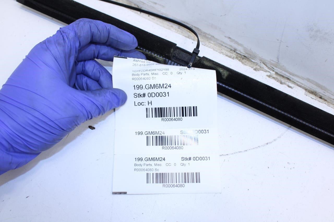 2019-25 Cadillac XT4 Premium Front Right Door Window Belt Outer Molding 84573461 - Alshned Auto Parts