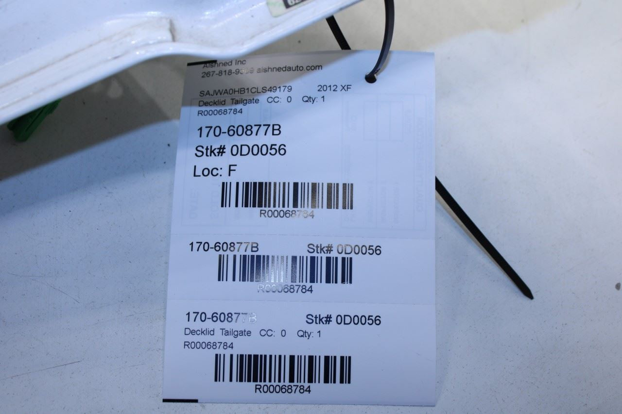 2012-2015 Jaguar XF Trunk Deck Lid Shell Panel C2Z14453 OEM - Alshned Auto Parts