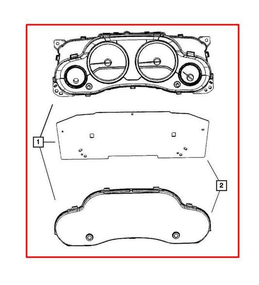 2014-18 Jeep Wrangler Speed Gauge Instrument Cluster 106K Mile 56054392AF *ReaD* - Alshned Auto Parts