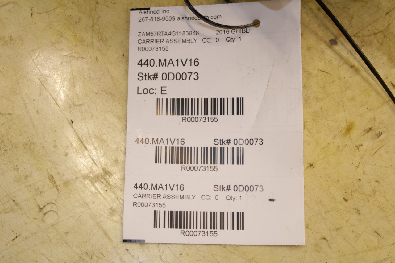 14-24 Maserati Ghibli S Q4 3L AWD Rear Axle Differential Carrier 2.80 ratio 57K - Alshned Auto Parts