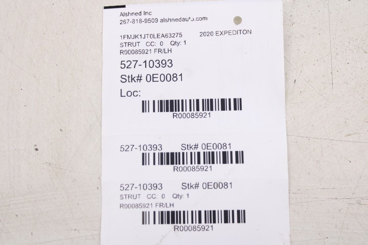 2018-2021 Ford Expedition Max XLT 3.5L 4x4 Front Left Side Shock Strut Absorber11