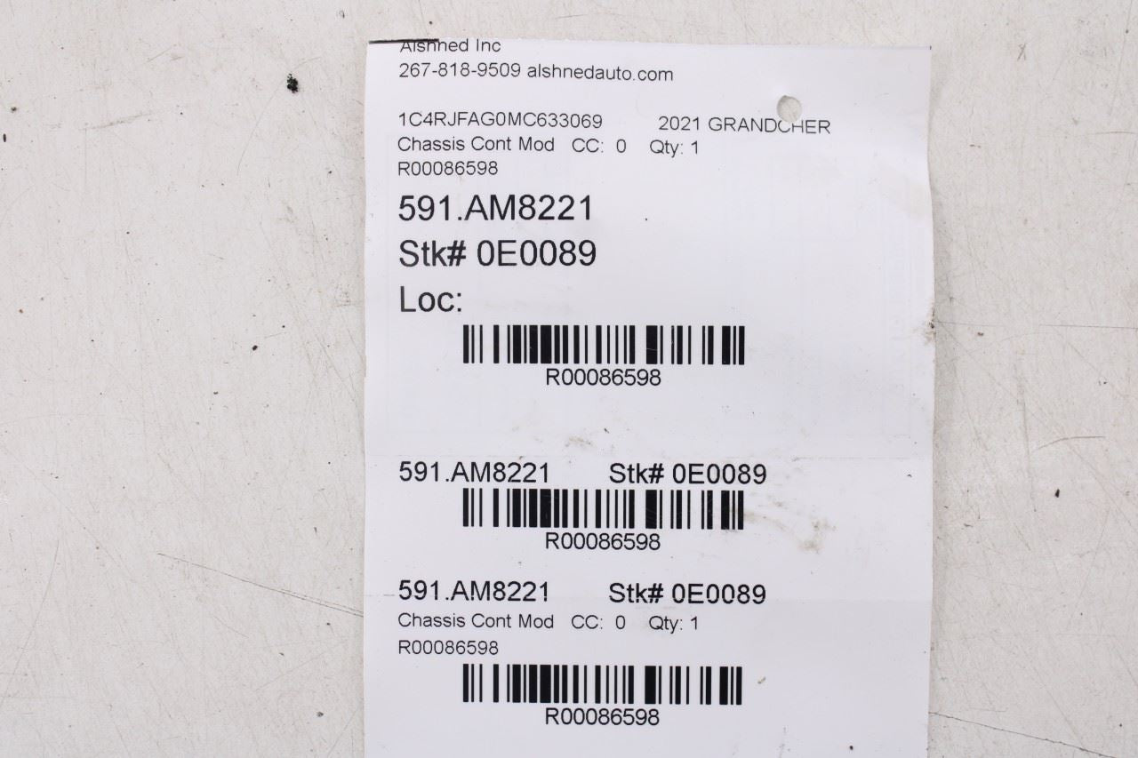 2014-2021 Jeep Grand Cherokee Laredo X 4X4 Rear Liftgate Back Door Module *ReaD* - Alshned Auto Parts