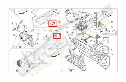 14-18 Maserati Ghibli S Q4 3.0L Voltage Stabilizer Power Inverter Control Module - Alshned Auto Parts