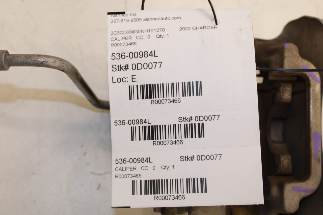 2007-2023 Dodge Charger GT AWD Rear Left Side Brake Disc Caliper 68548609AA OEM - Alshned Auto Parts
