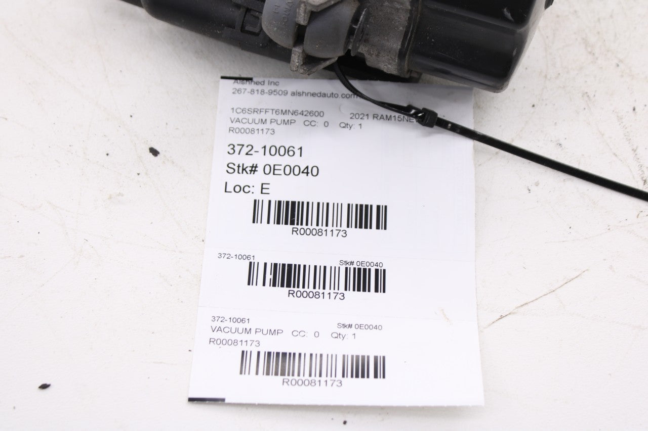 2019-2024 RAM 1500 Big Horn 5.7L Vacuum Pump 68385753AB OEM12