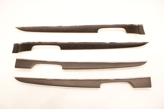 2014-21 Jeep Grand Cherokee Summit Front Rear RH LH Side Door Applique Panel Set - Alshned Auto Parts