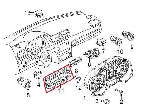 2015-19 Volkswagen Passat SE Dash AC Heater Climate Control Panel 561907044AMIKY - Alshned Auto Parts