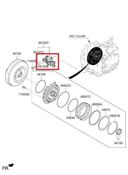2019-23 Hyundai Santa Fe SEL 2.5L Auto Transmission Electric Oil Pump 461102F610 - Alshned Auto Parts