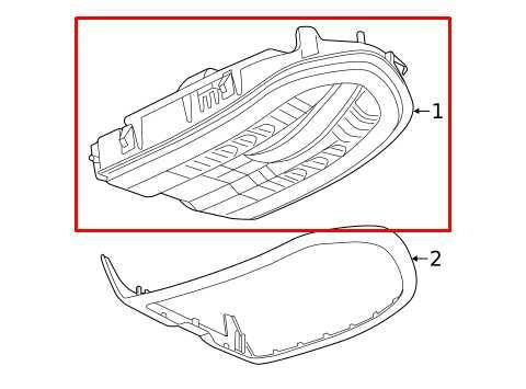 2011-2018 Porsche Cayenne Platinum Rear Roof Overhead Console Dome Light Lamp - Alshned Auto Parts