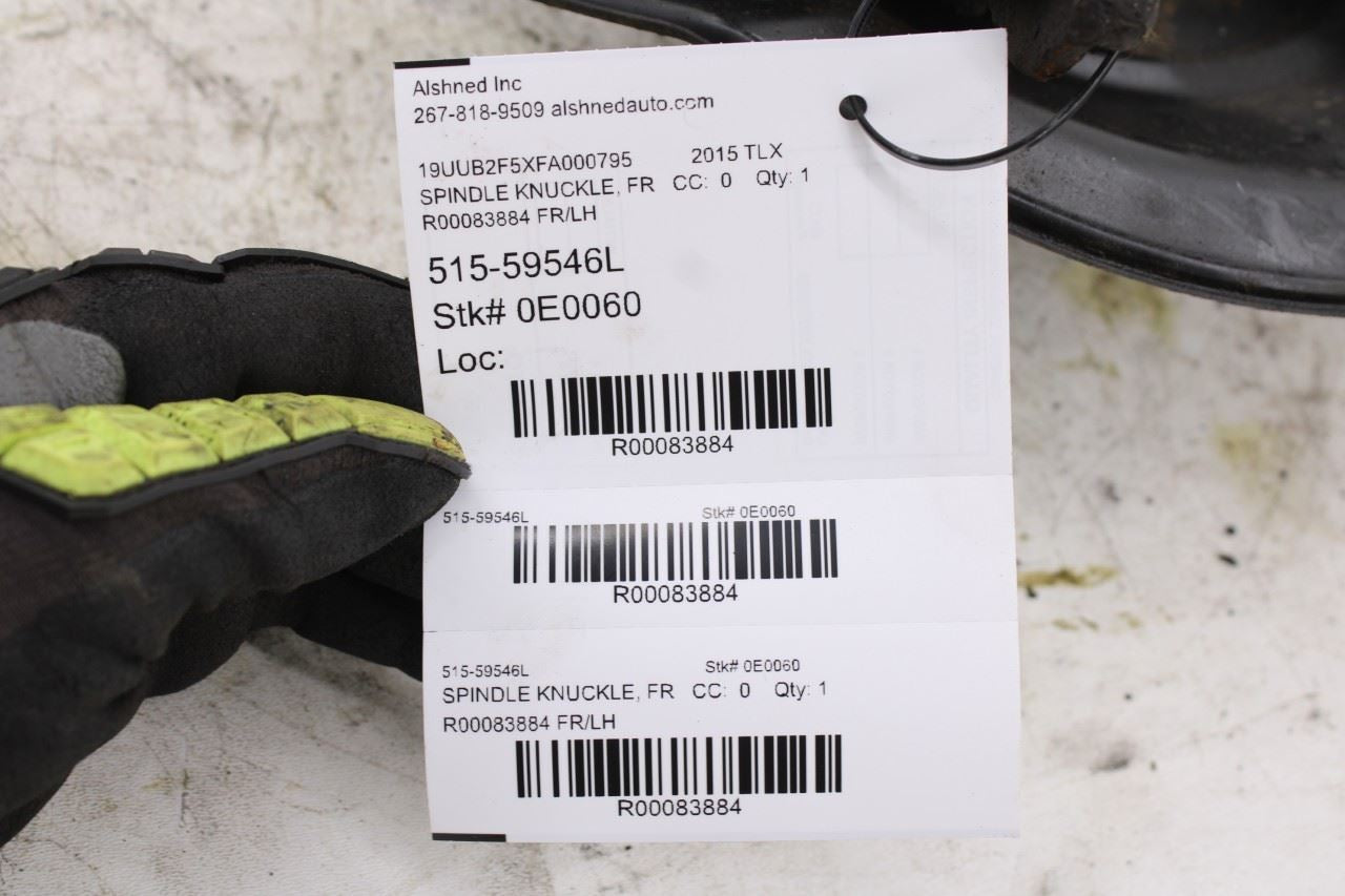 2015-20 Acura TLX Tech Front Left Driver Side Spindle Knuckle Hub 51215-TZ3-A0011