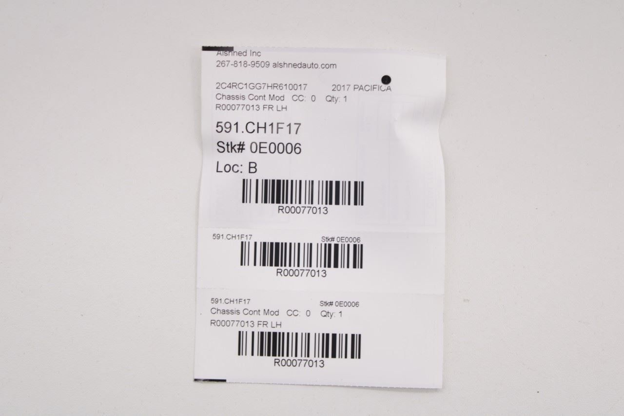 17-20 Chrysler Pacifica Front Left Side HID Headlight Ballast Control Module Set - Alshned Auto Parts