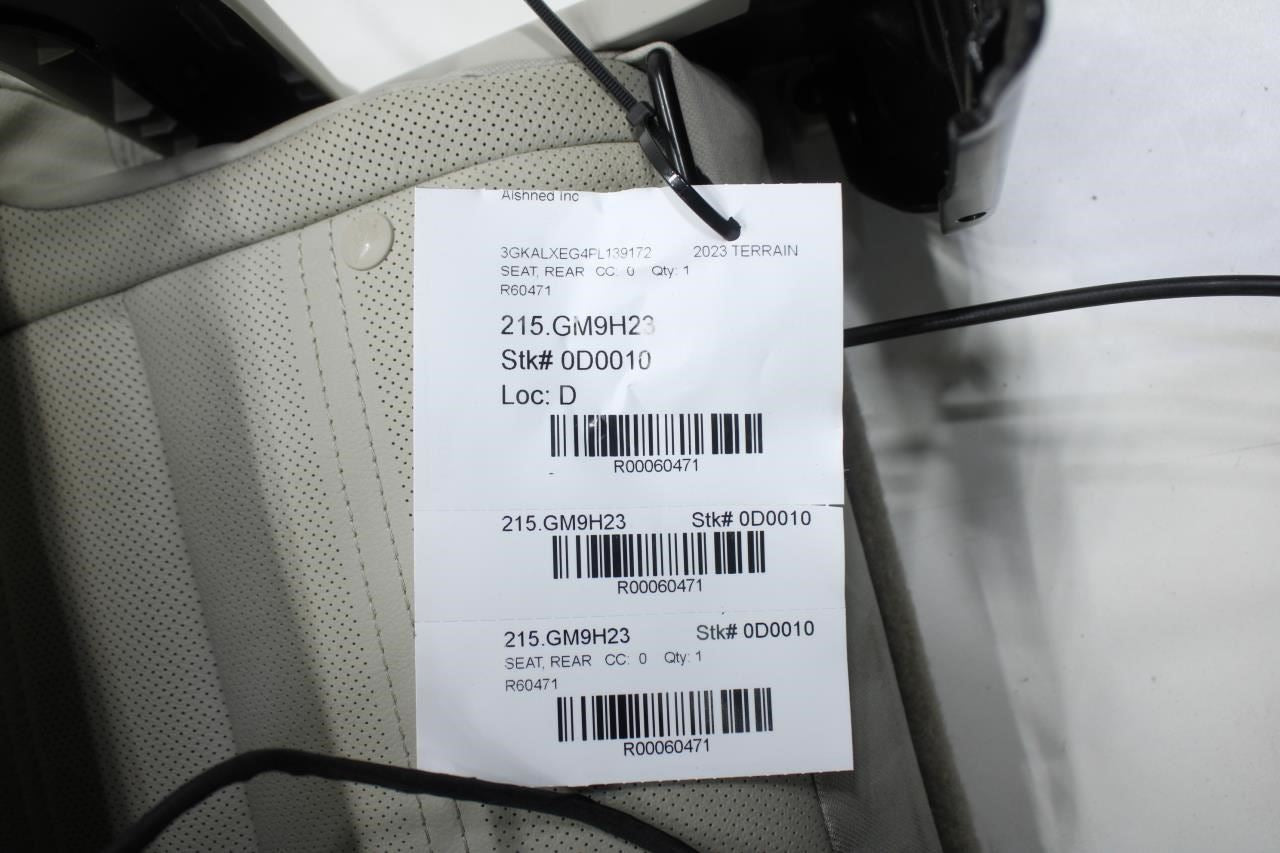 18-24 GMC Terrain Denali Rear Left 2nd Row Seat Complete w/ Armrest 84668013 OEM - Alshned Auto Parts