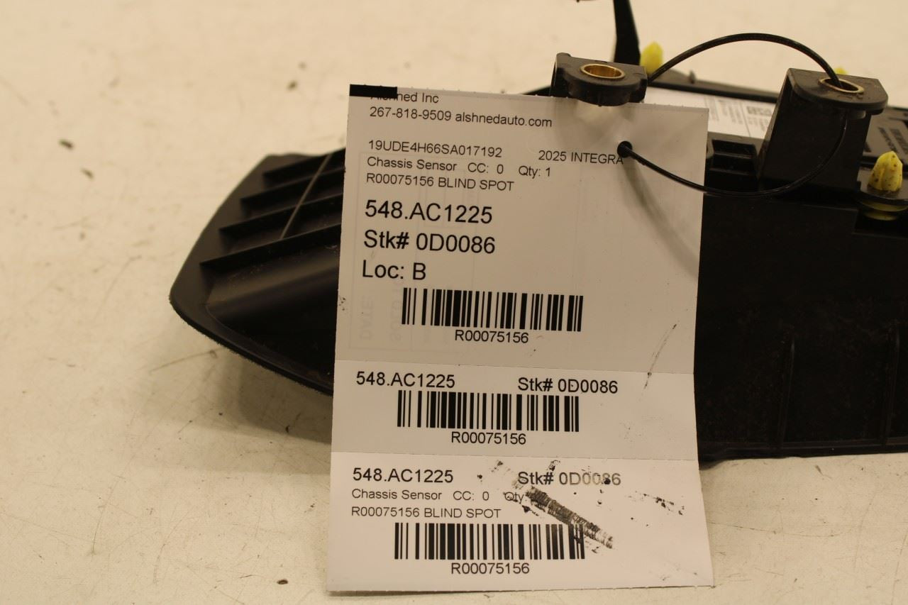 2023-2026 Acura Integra A-Spec RR Right Blind Spot Detection Radar Sensor Module - Alshned Auto Parts