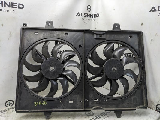 10-15 Nissan Rogue Select 2.5L Dual Radiator Cooling Fan Motor Assy 21481-JG70A - Alshned Auto Parts