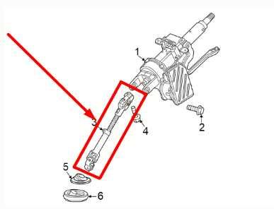2024-2025 Chevrolet Trax Steering Column Lower Intermediate Shaft 42726621 OEM - Alshned Auto Parts