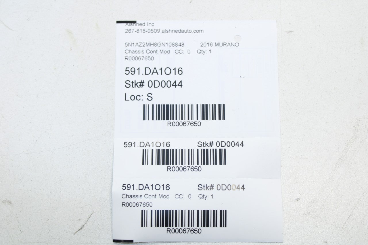 2015-2017 Nissan Murano Platinum Cruise Control Distance Sensor 28438-5AA0B OEM - Alshned Auto Parts